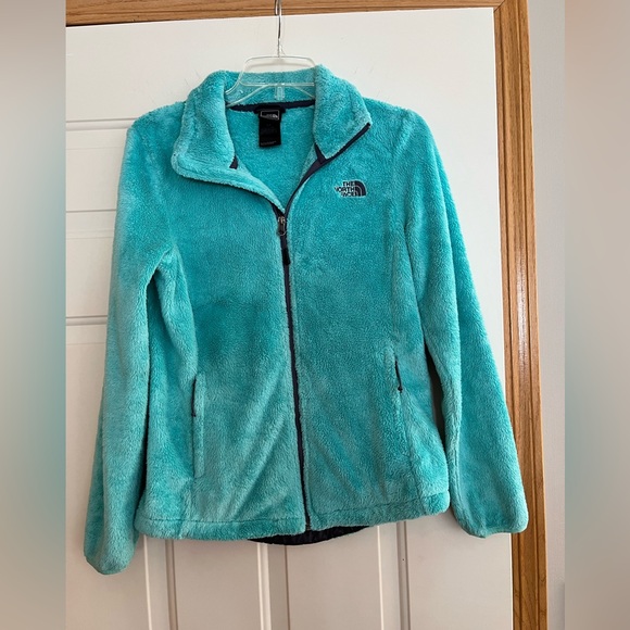 The North Face Jackets & Blazers - Women’s The North Face Osito aqua/jade full zipper fleece jacket. Size small